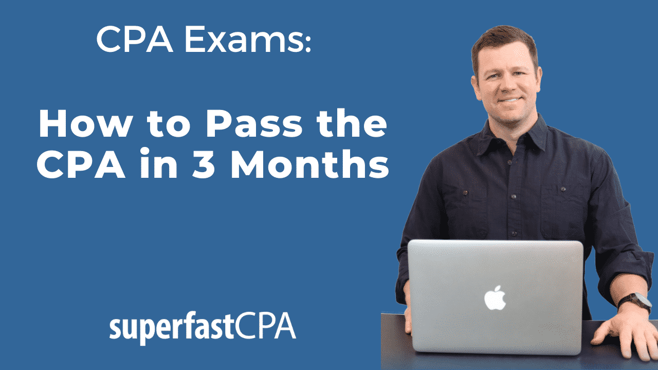 how to pass the cpa in 3 months