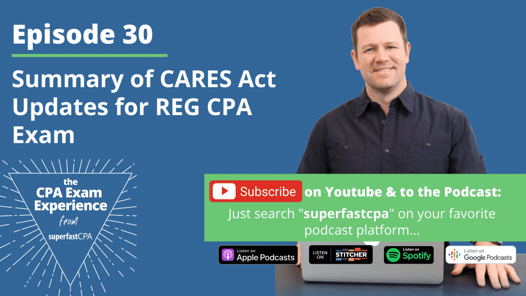 cares act cpa exam