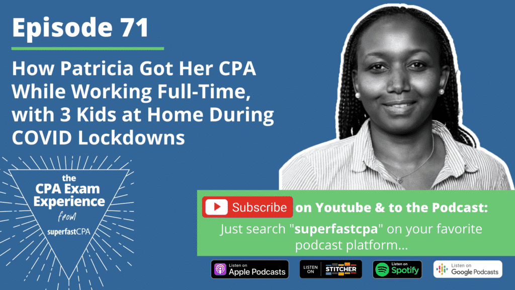 superfastcpa reviews how patricia passed her cpa exams using superfastcpa