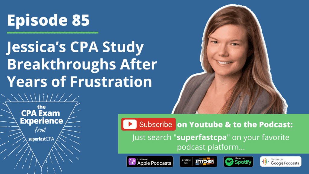 superfastcpa reviews how jessica passed her cpa exam