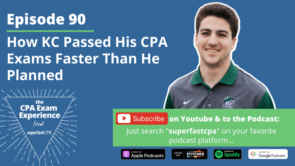 superfastcpa reviews how KC passed his cpa exams