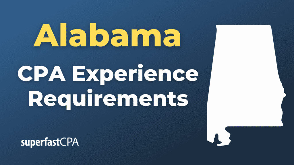 alabama cpa experience requirements