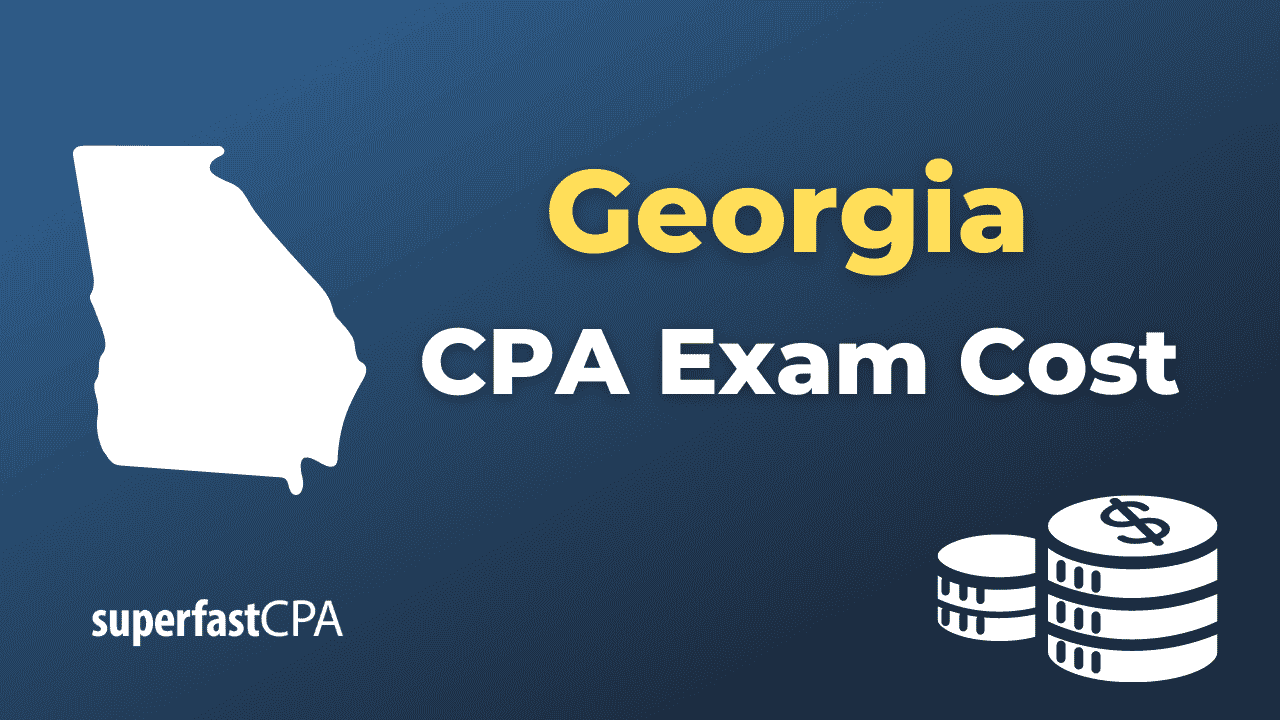 Georgia CPA Exam Cost