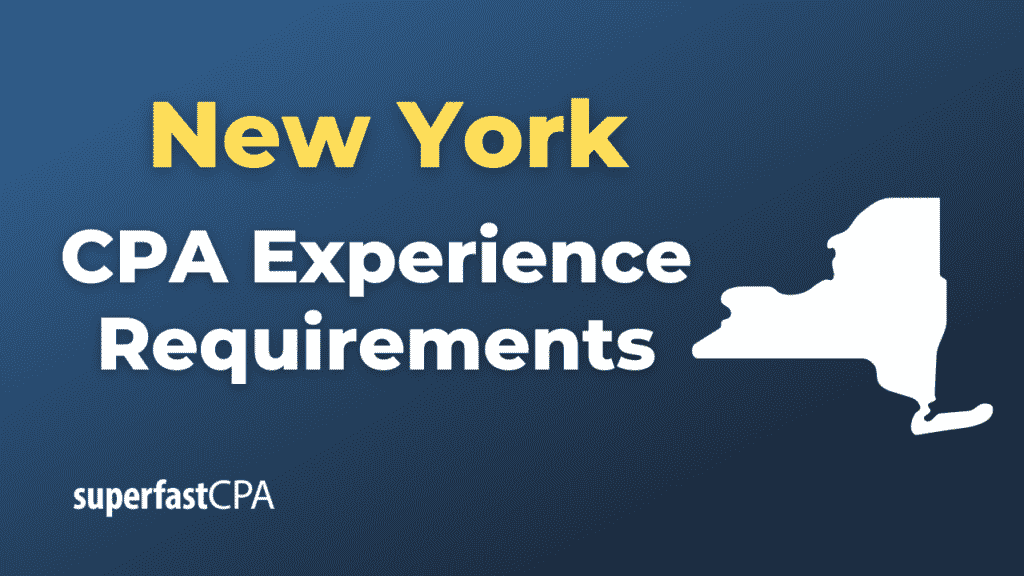 New York CPA Experience Requirements