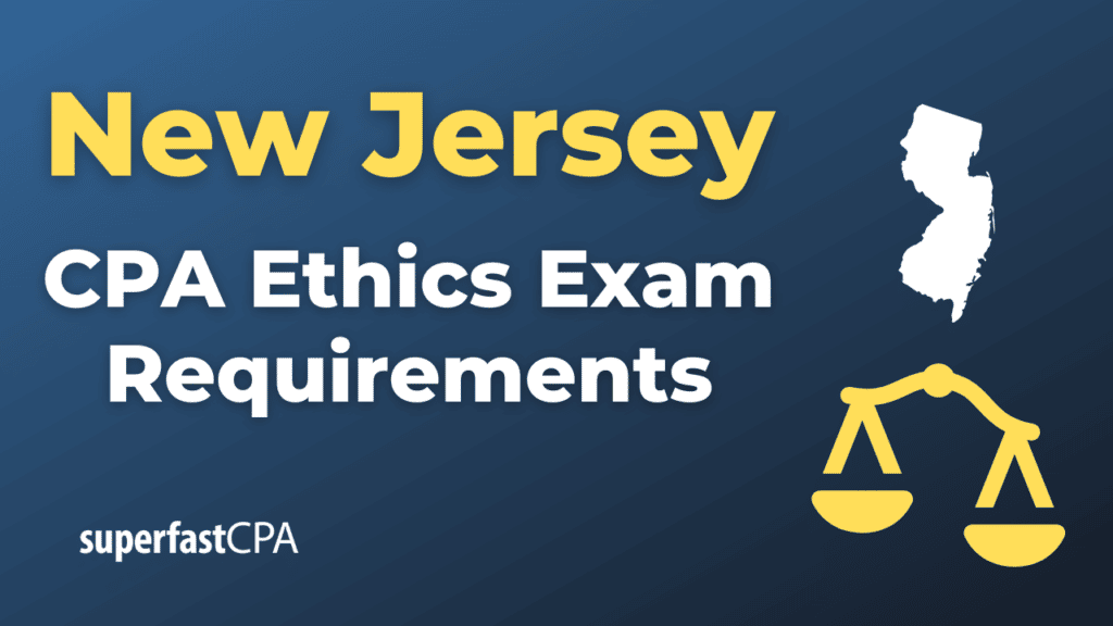 New Jersey CPA Ethics Exam Requirements