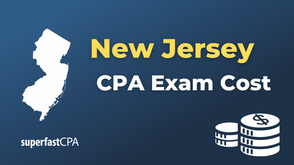 New Jersey CPA Exam Cost