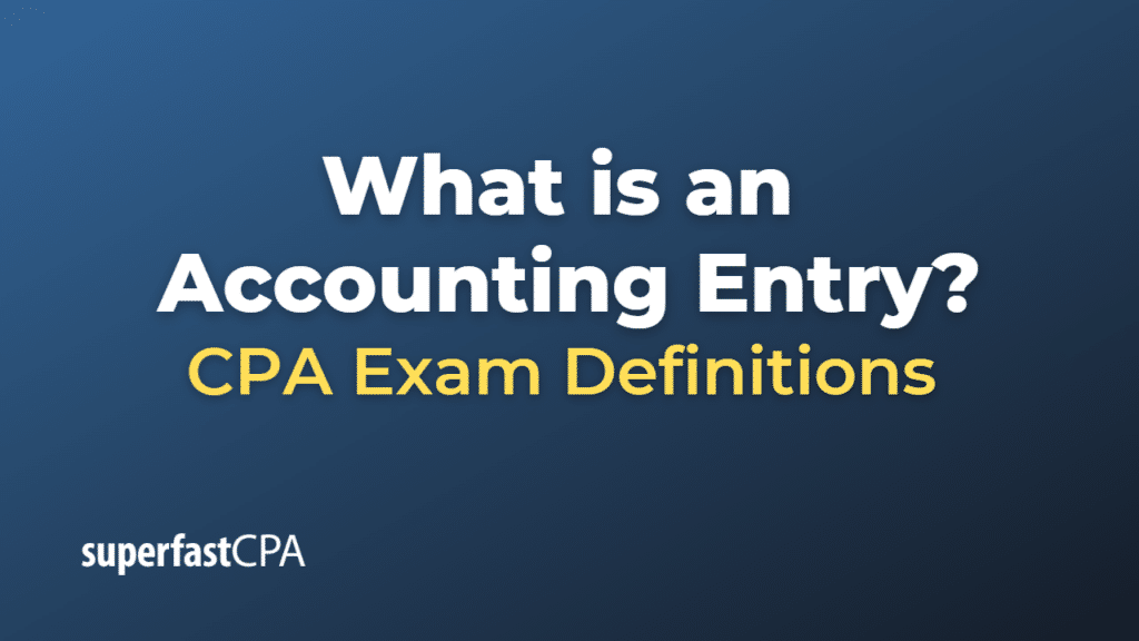 Accounting Entry