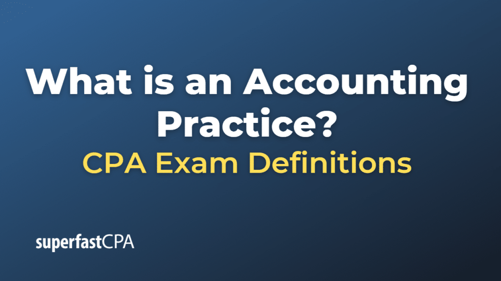 Accounting Practice