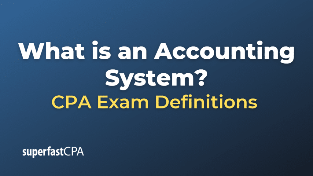 Accounting System