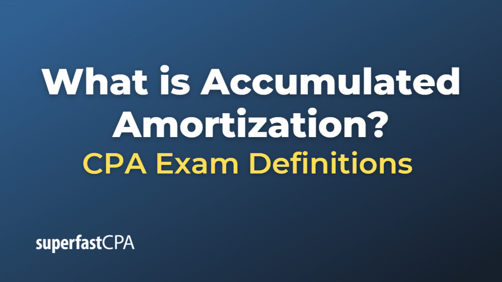 Accumulated Amortization