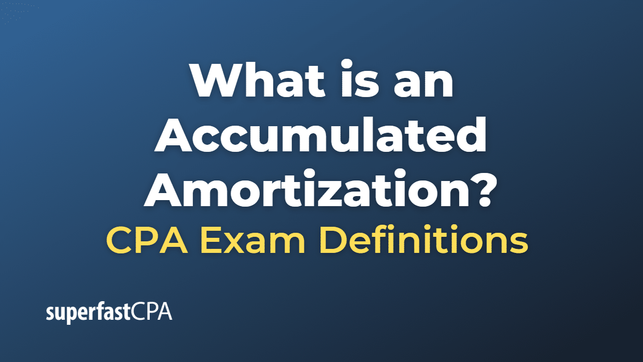 Accumulated Amortization