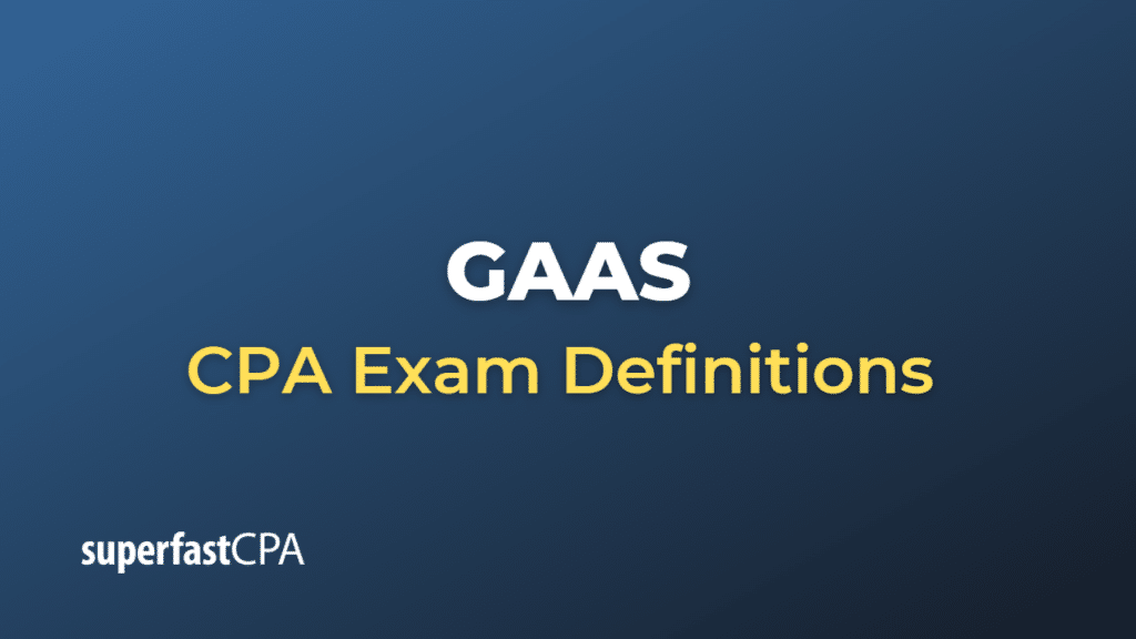 GAAS CPA Exam