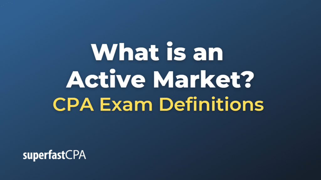 Active Market