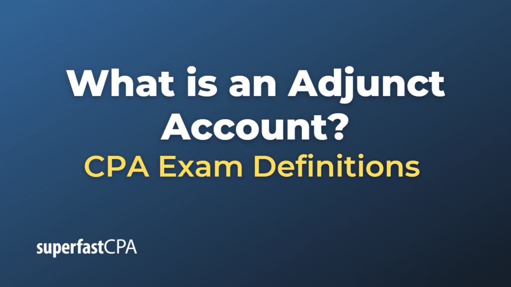 Adjunct Account