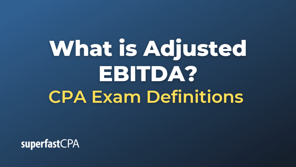 Adjusted EBITDA