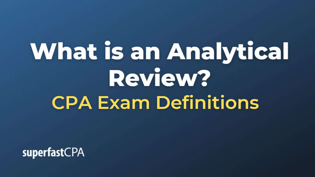 Analytical Review