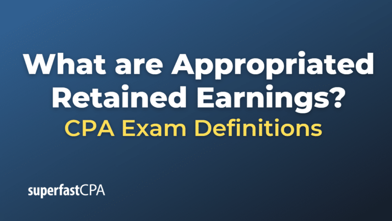 What are Appropriated Retained Earnings? – SuperfastCPA CPA Review