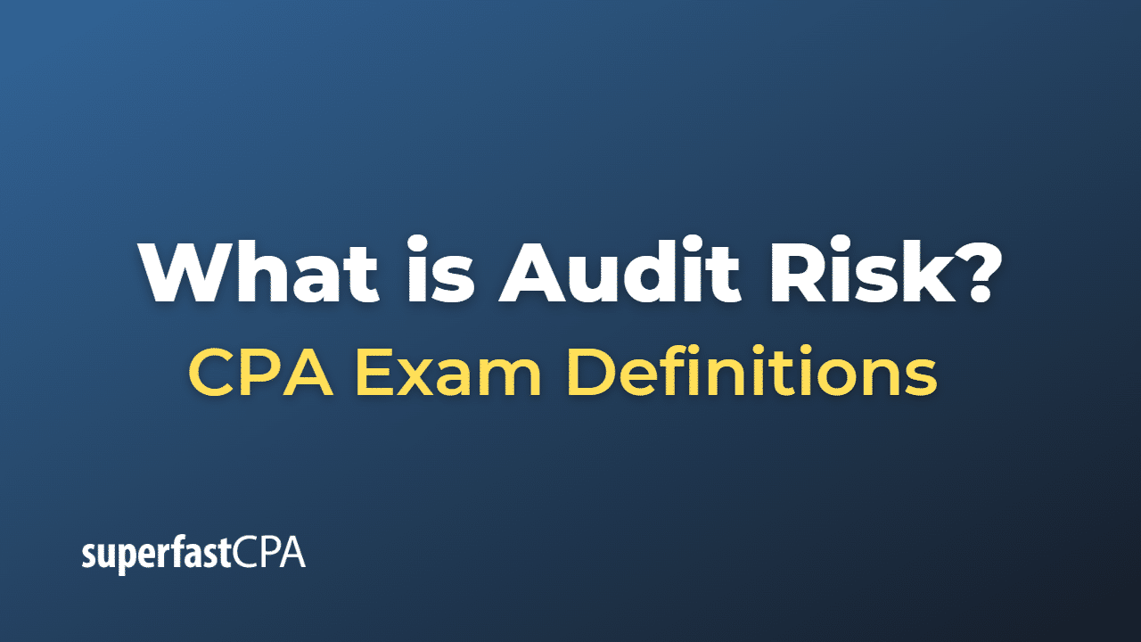 What is Audit Risk?