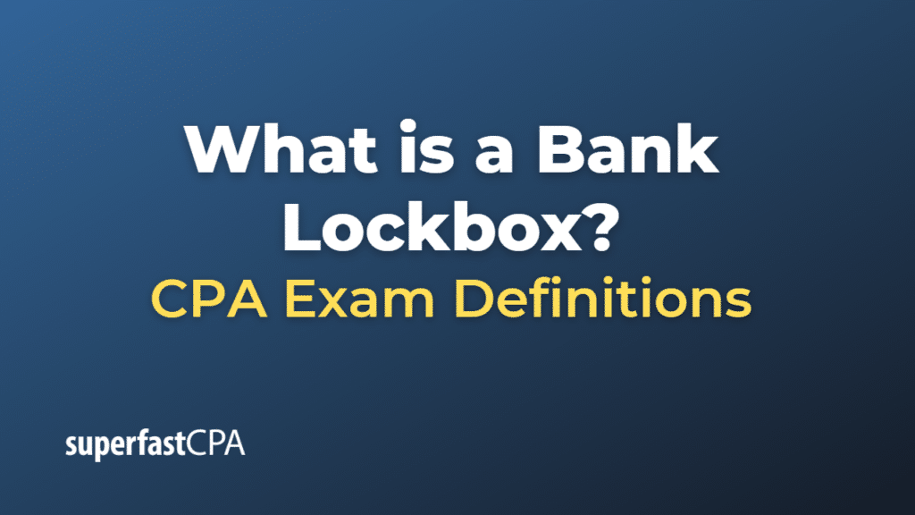 Bank Lockbox