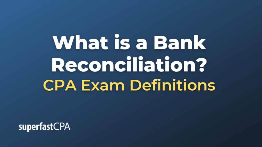 Bank Reconciliation