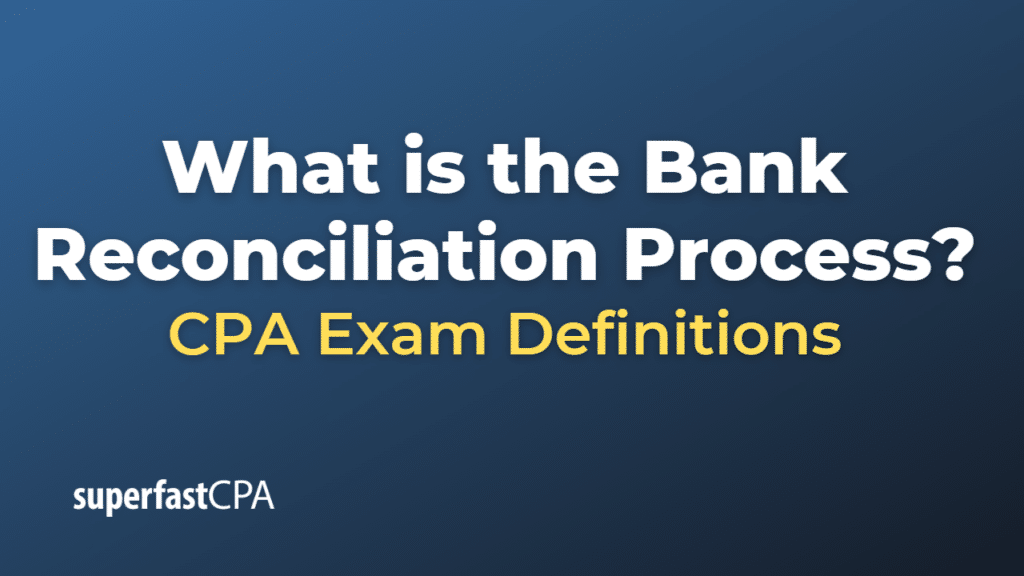 Bank Reconciliation Process