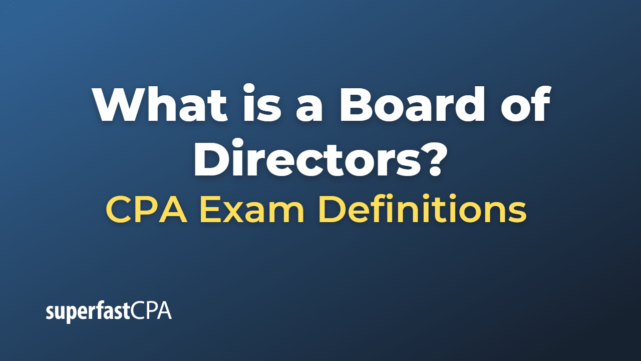 Board of Directors
