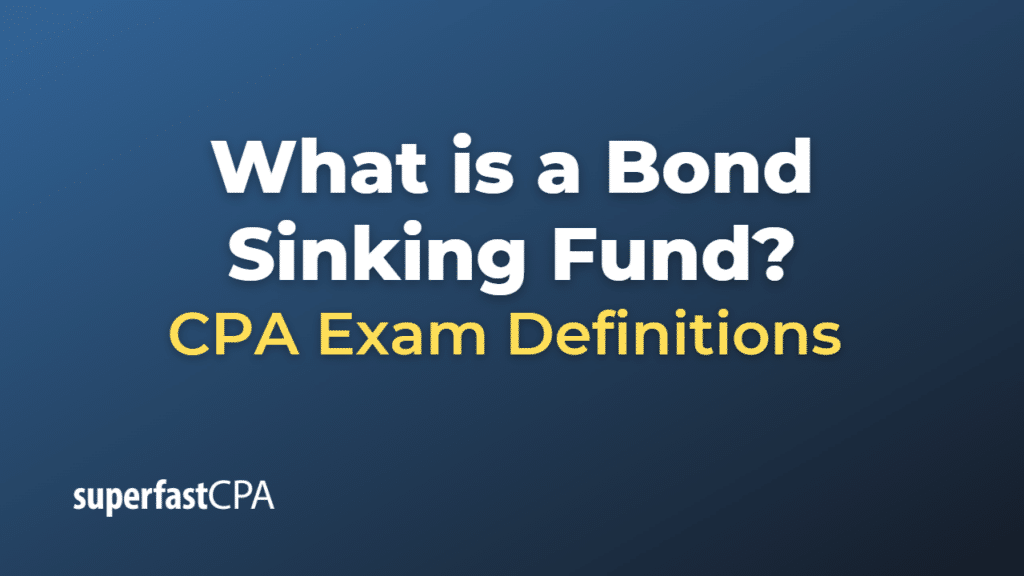 Bond Sinking Fund
