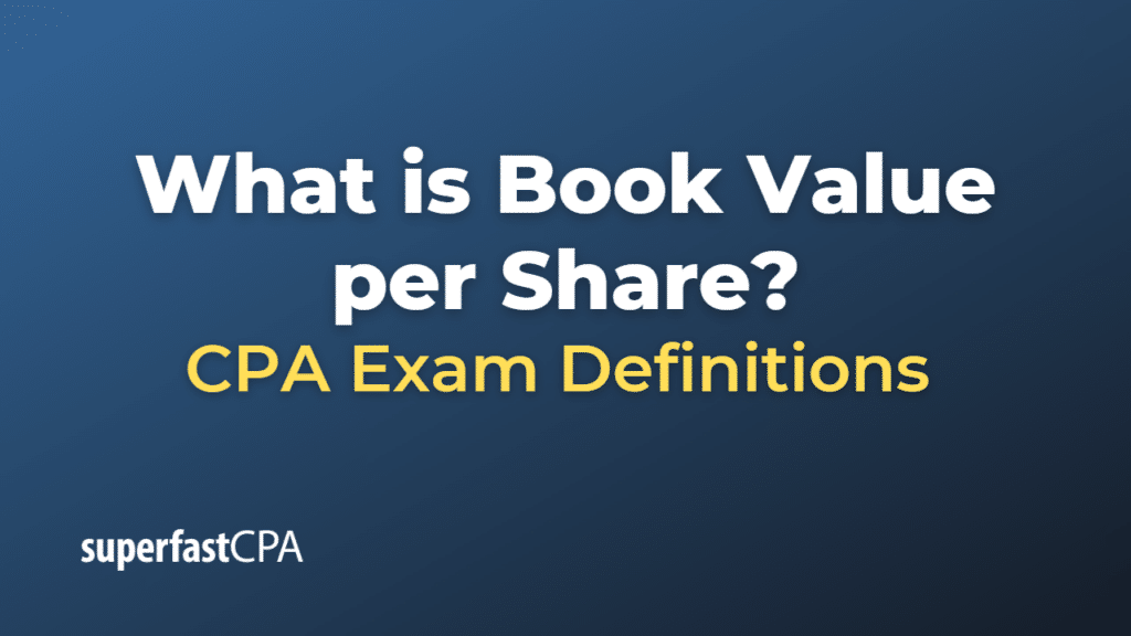 Book Value per Share