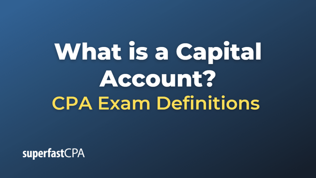 Capital Account