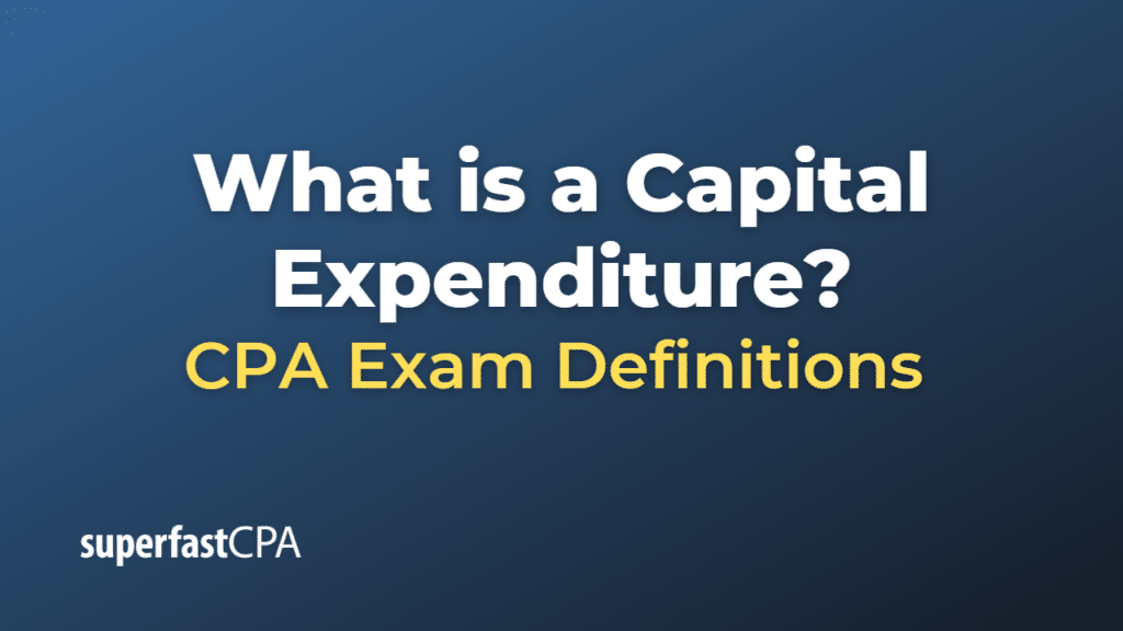 Capital Expenditure