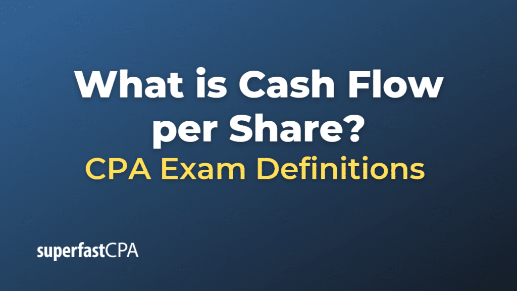 Cash Flow per Share