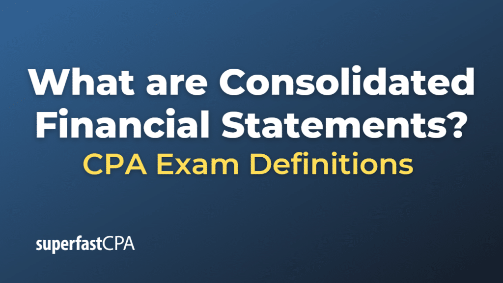 Consolidated Financial Statements