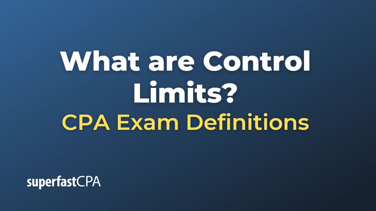 What are Control Limits?