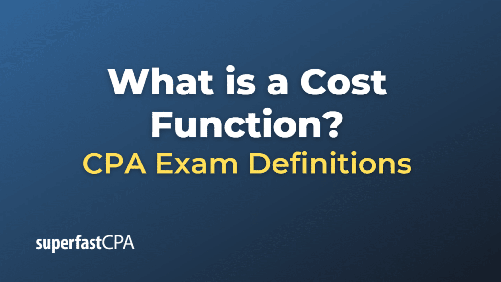 Cost Function