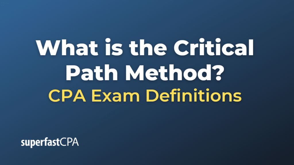 Critical Path Method