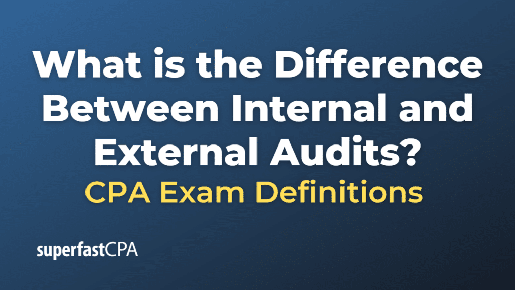 Difference Between Internal and External Audits