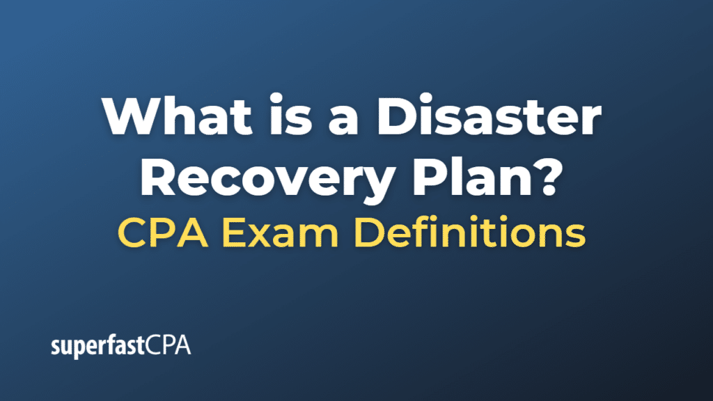 Disaster Recovery Plan