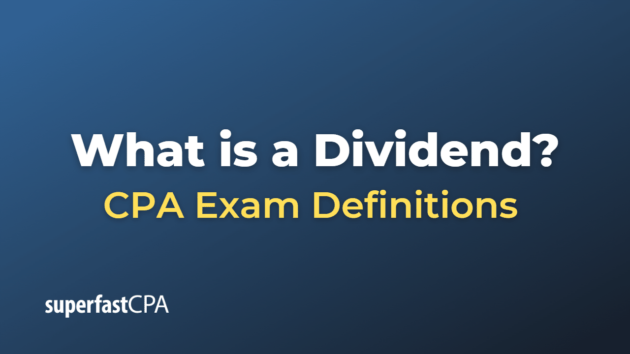 what-is-a-dividend