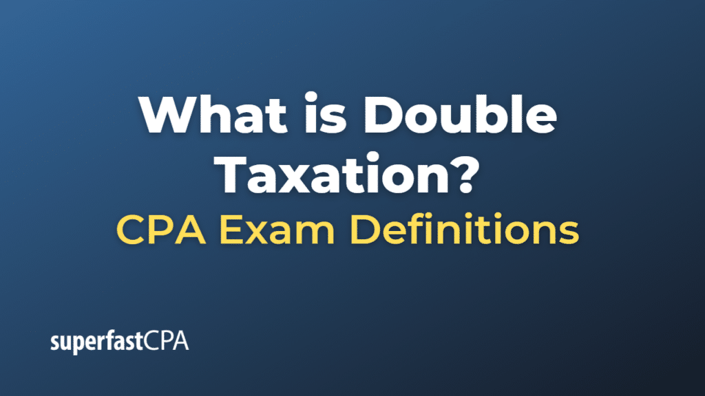 Double Taxation