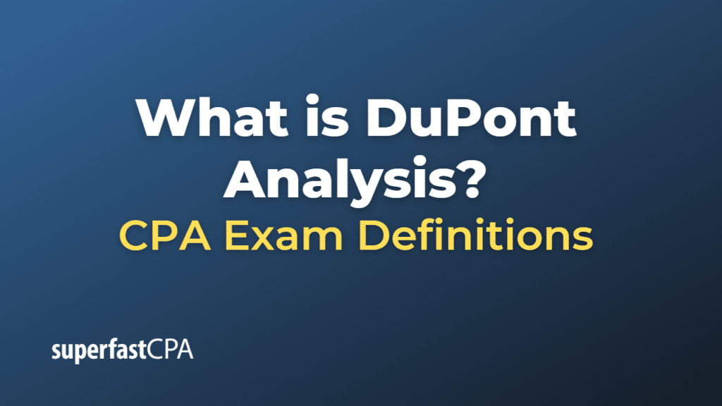 DuPont Analysis