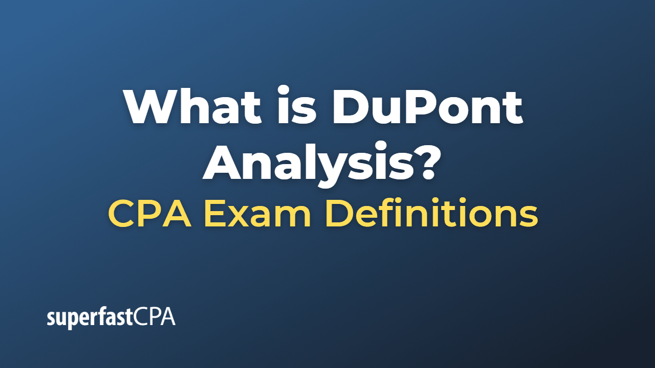What is DuPont Analysis?