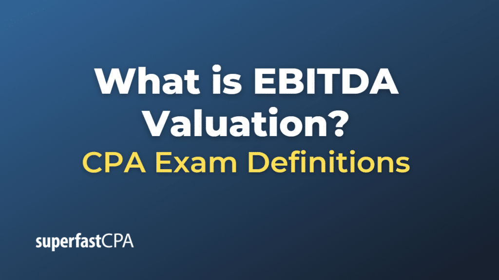 EBITDA Valuation