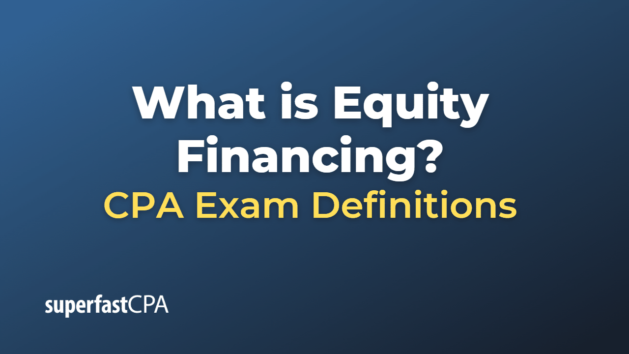Equity Financing