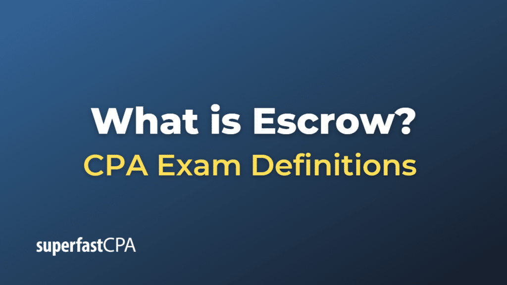 Escrow