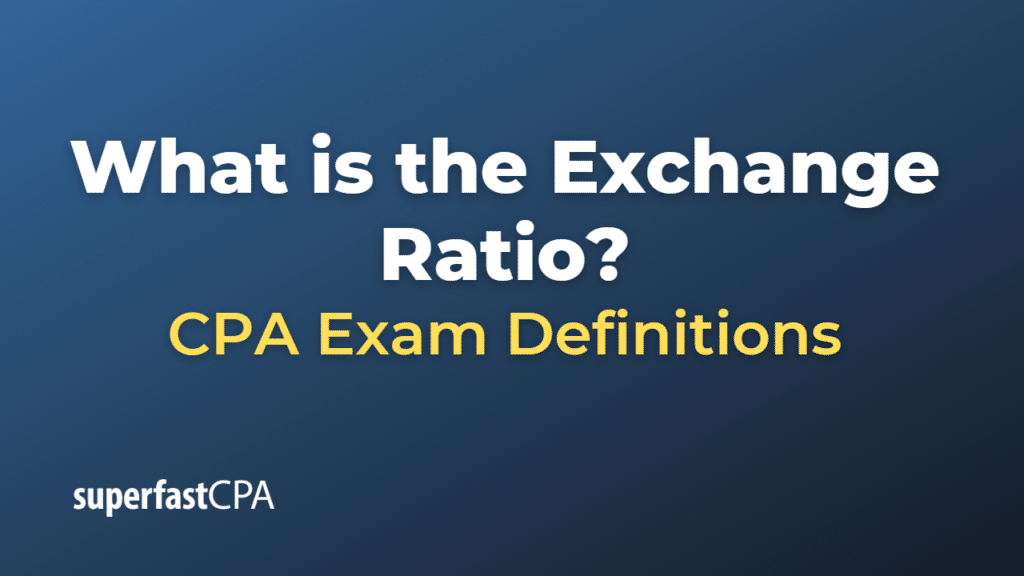 Exchange Ratio