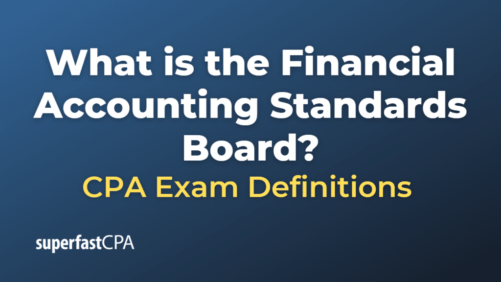 Financial Accounting Standards Board