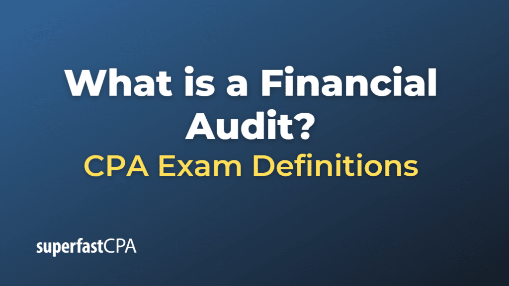 Financial Audit