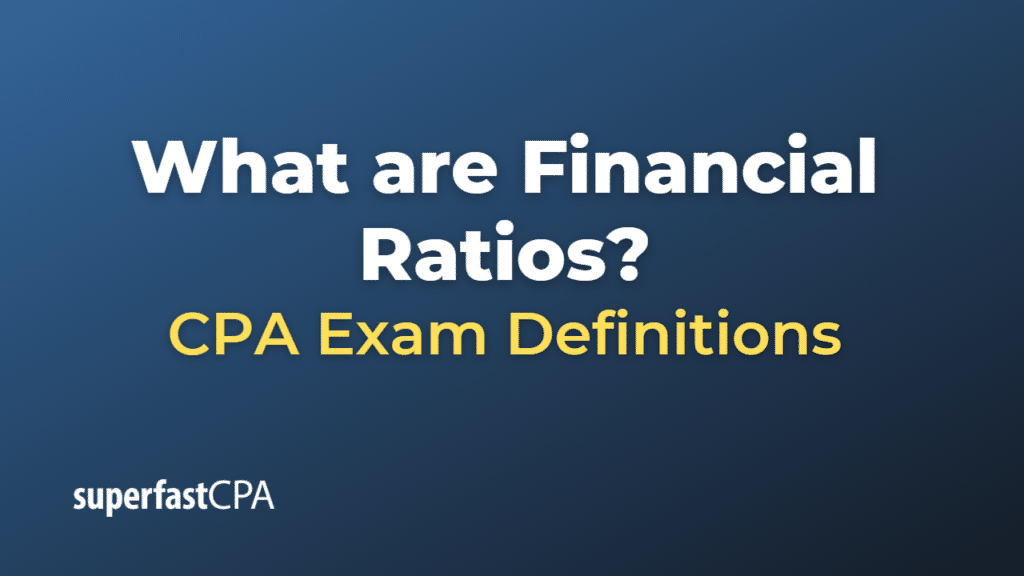 Financial Ratios