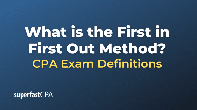 What is the First in First Out Method? – SuperfastCPA CPA Review