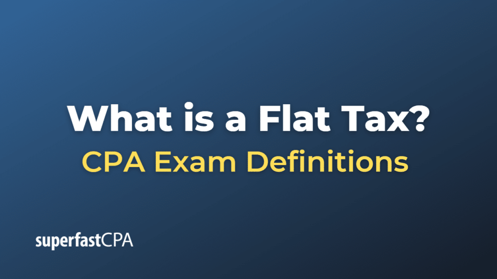 Flat Tax